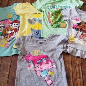 Character t-shirts